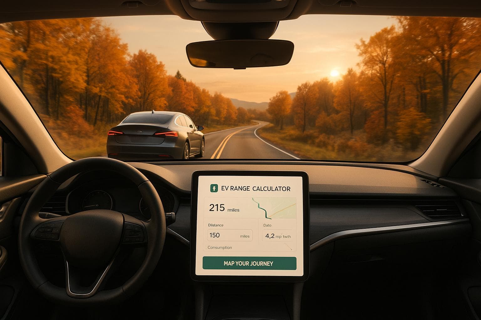 EV Range Calculator: Map Your Journey