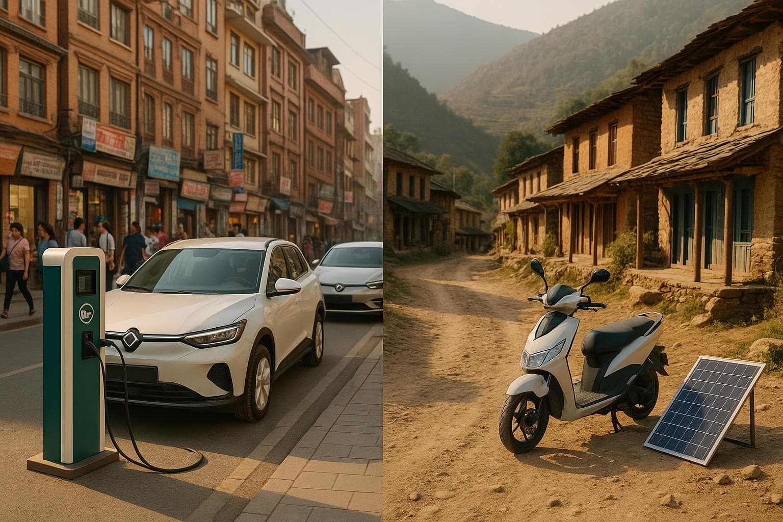 Urban vs Rural EV Adoption in Nepal