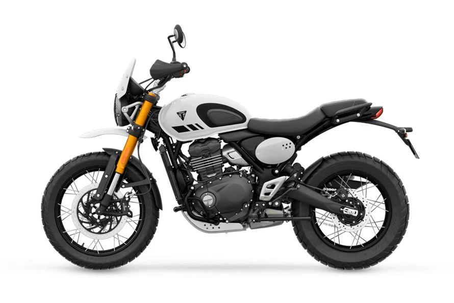 Triumph Scrambler 400 XC Vanilla White