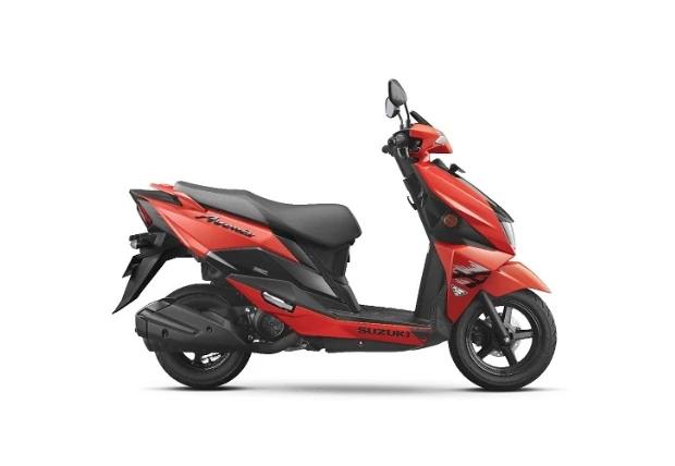 Suzuki Avenis 125 FI Pearl Blaze Orange / Glass Sparkle Black