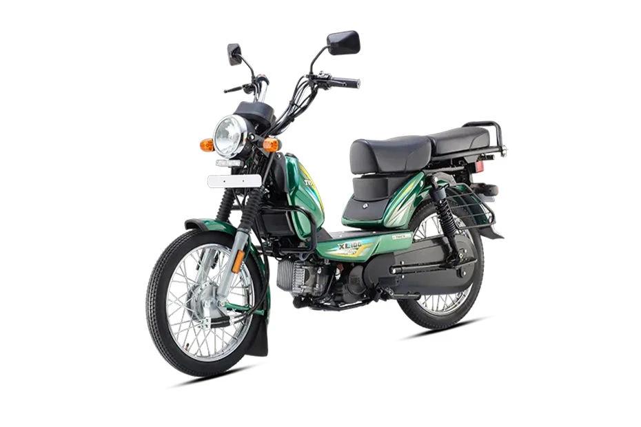 TVS XL100 Heavy Duty i-Touch Start Green