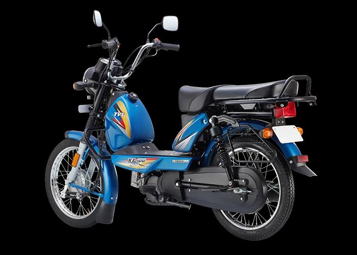 TVS XL100 Heavy Duty i-Touch Start Blue-2
