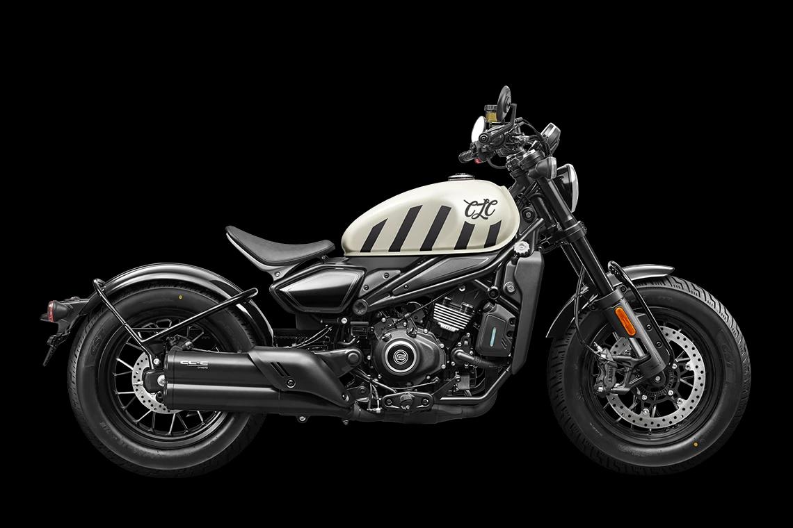 CFMOTO 450 CL-C Bobber Ivory White