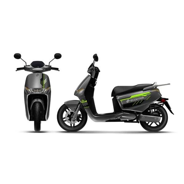 Ecooter E3 Base Grey With Green