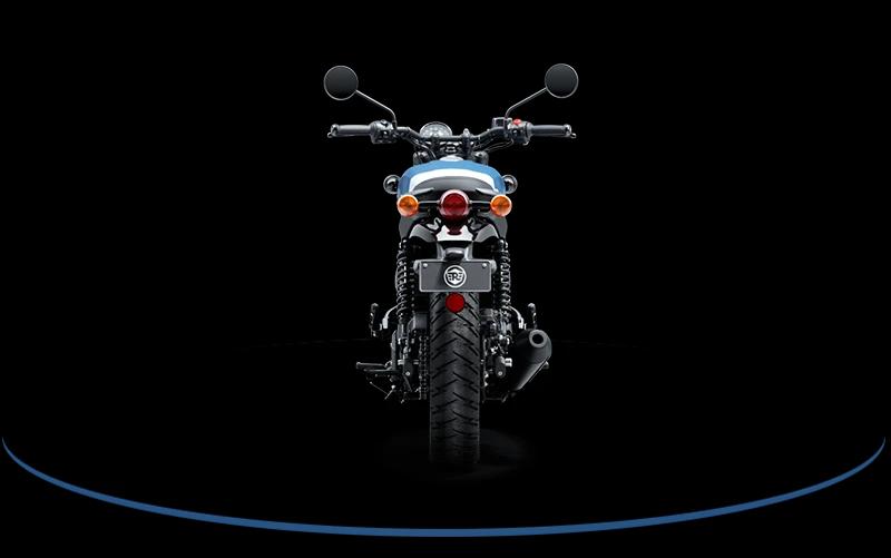 Royal Enfield Hunter 350 Rebel Blue-2