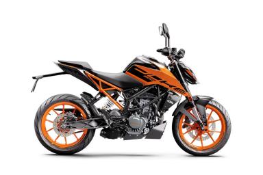 KTM 200 Duke Electronic Orange