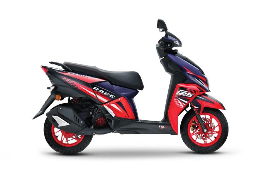 TVS Ntorq 125 RTFI BS6 Red-2
