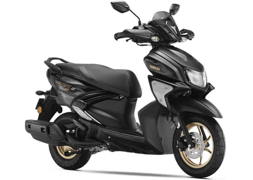 Yamaha RayZR 125 FI Street Rally Hybrid BS6 Street Rally Hybrid Premium Matte Black