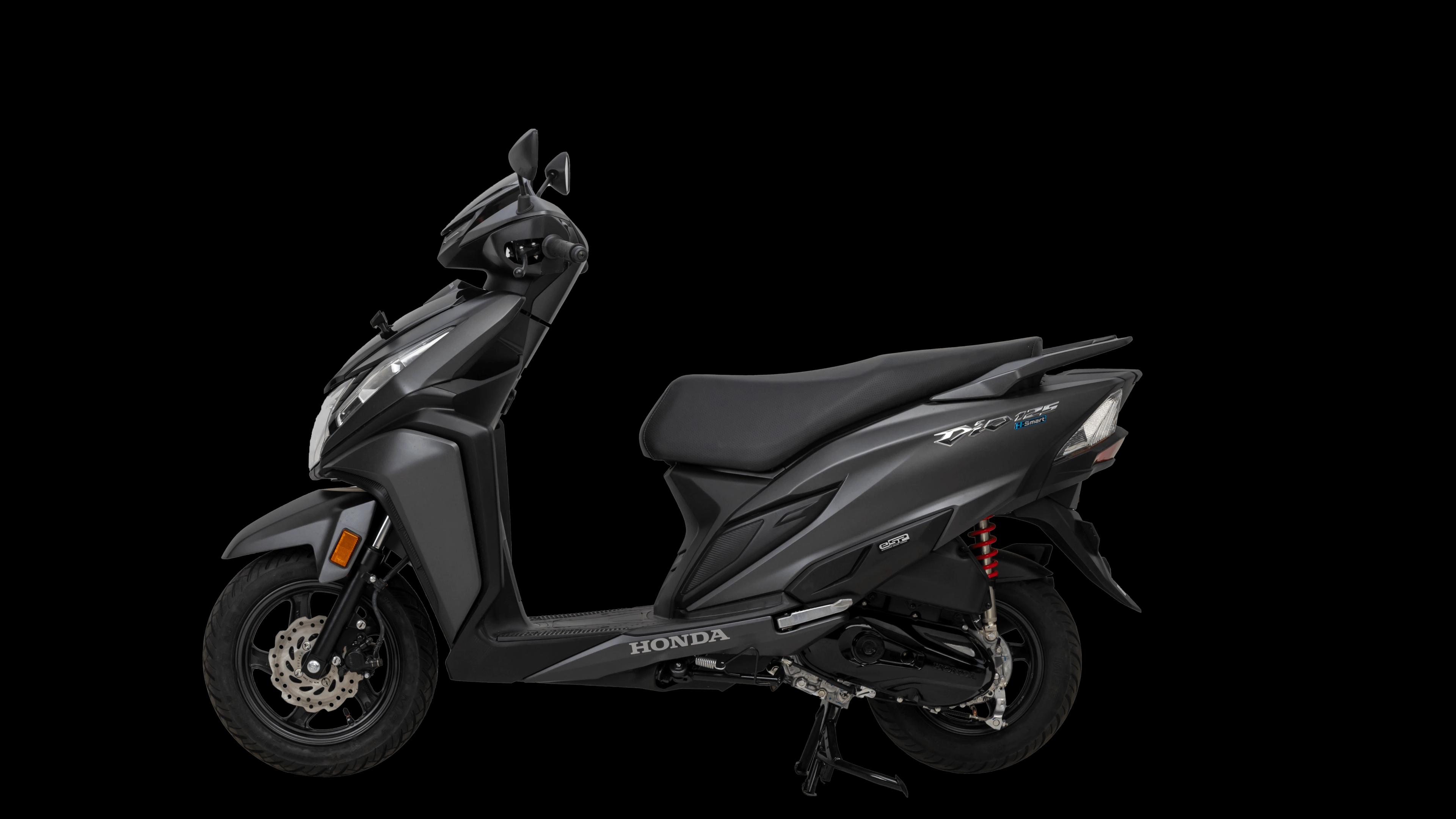Honda Dio 125 DLX BS6 Matte Axis Grey Metallic