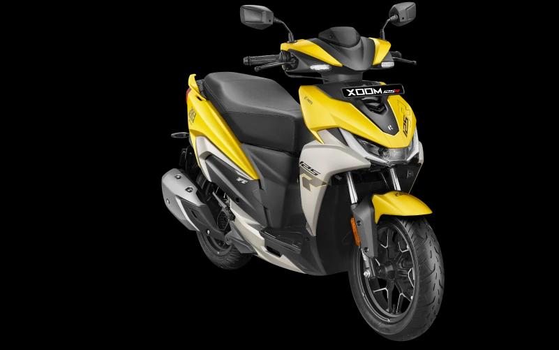 Hero Xoom 125R FI Matte Giallo Lime-1
