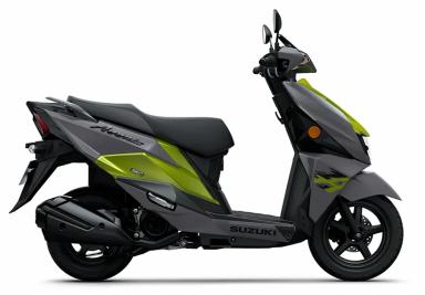 Suzuki Avenis 125 FI Metallic Matte Fibroin Grey / Metallic Lush Green