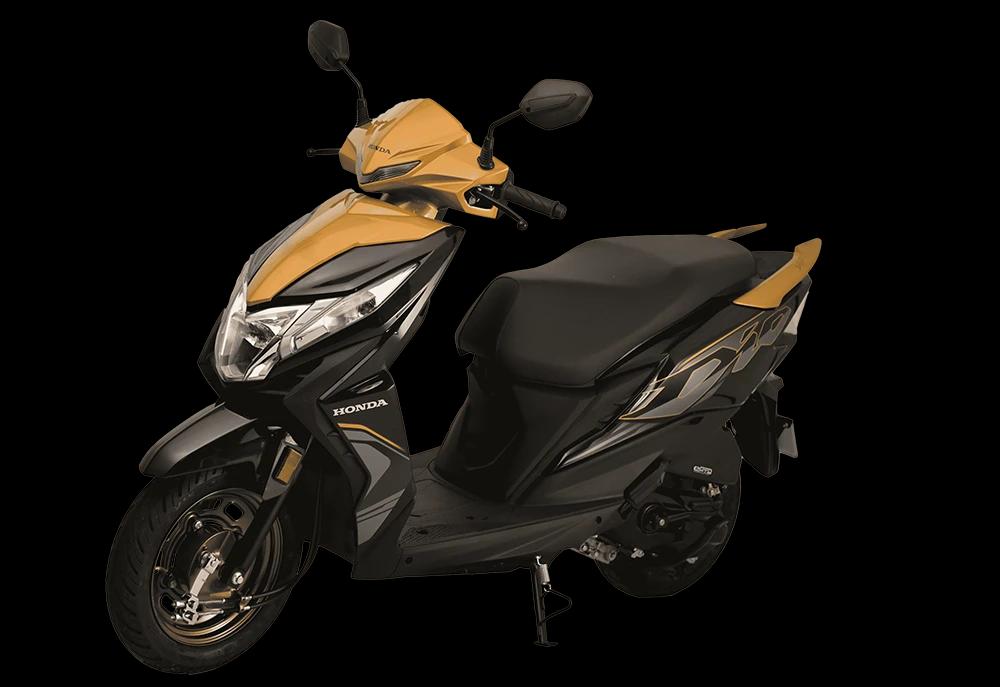 Honda Dio 110 BS6 STD Dazzle Yellow Metallic