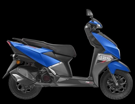TVS Ntorq 125 Disc Blue