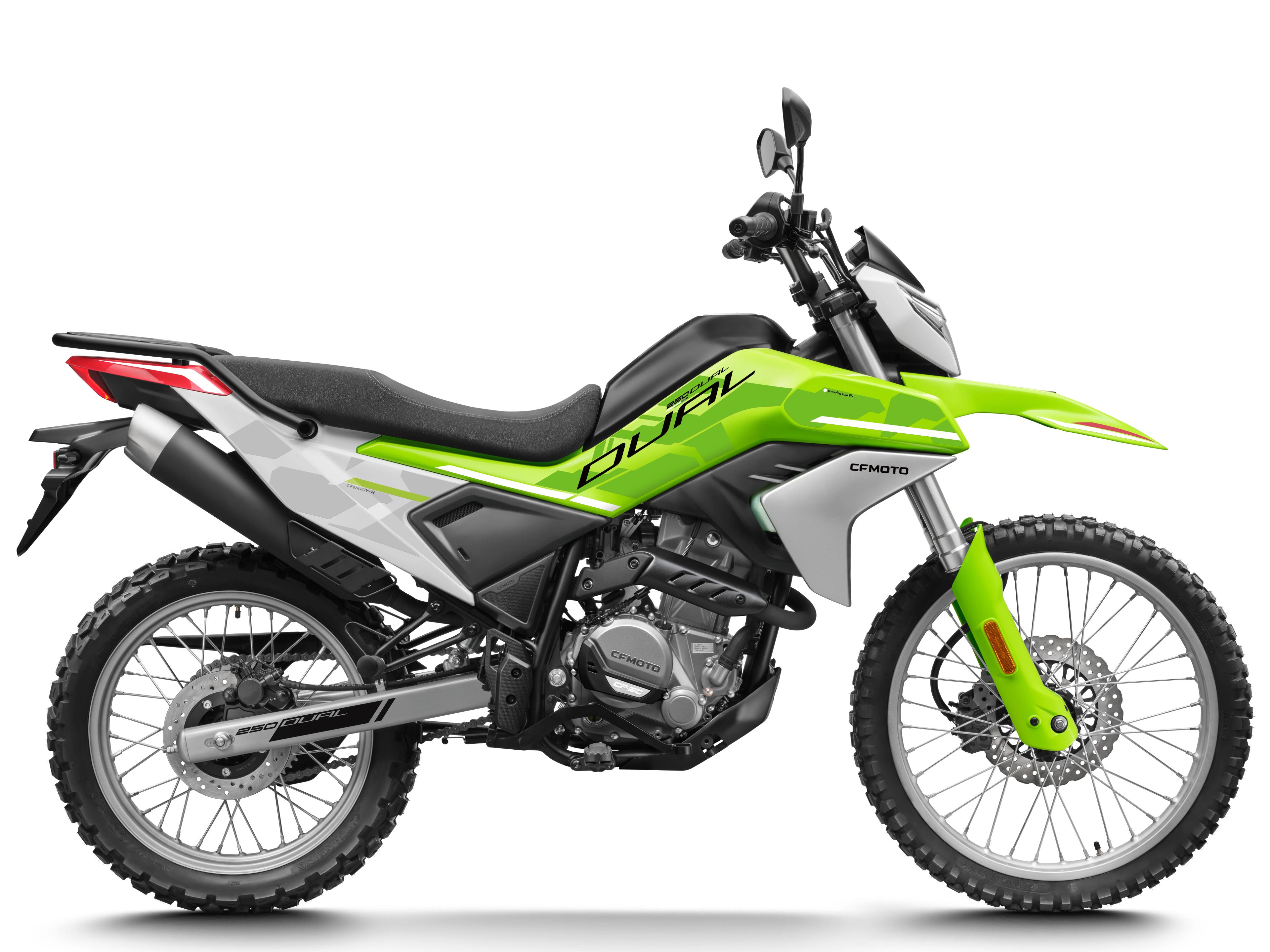 CFMOTO 250 Dual Lime Green