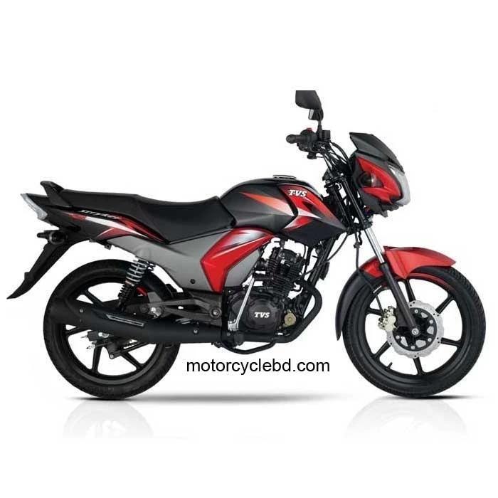 TVS Stryker 125 New Edition Red Black-1