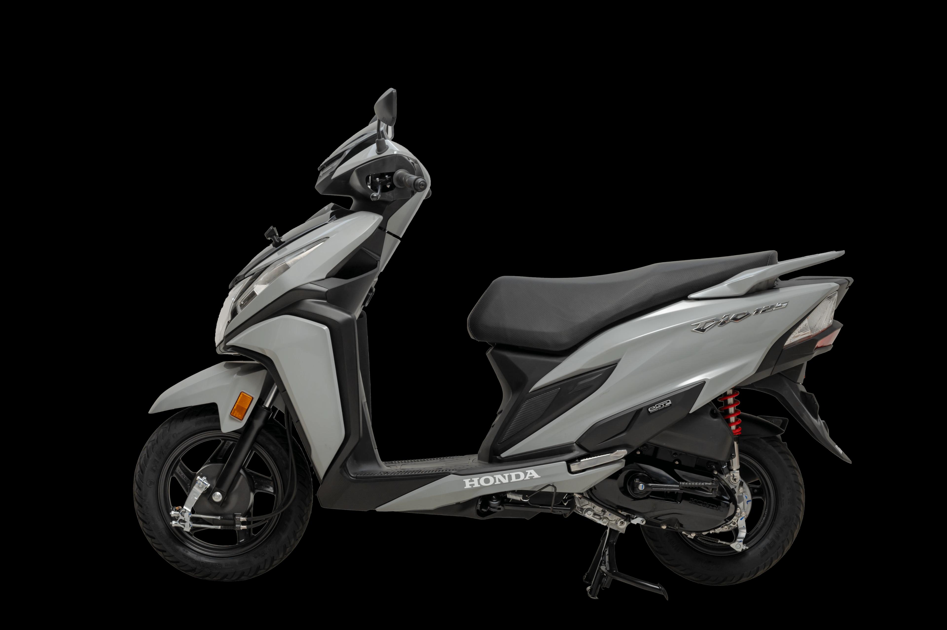 Honda Dio 125 DLX BS6 Pearl Deep Ground Grey