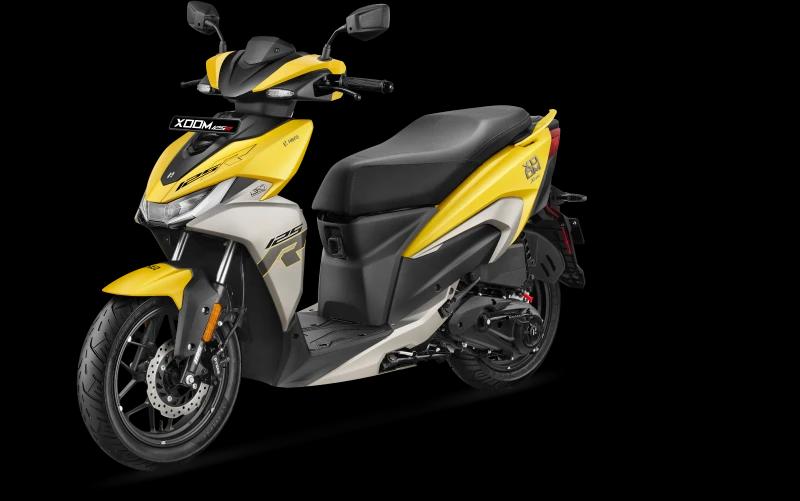 Hero Xoom 125R FI Matte Giallo Lime-2