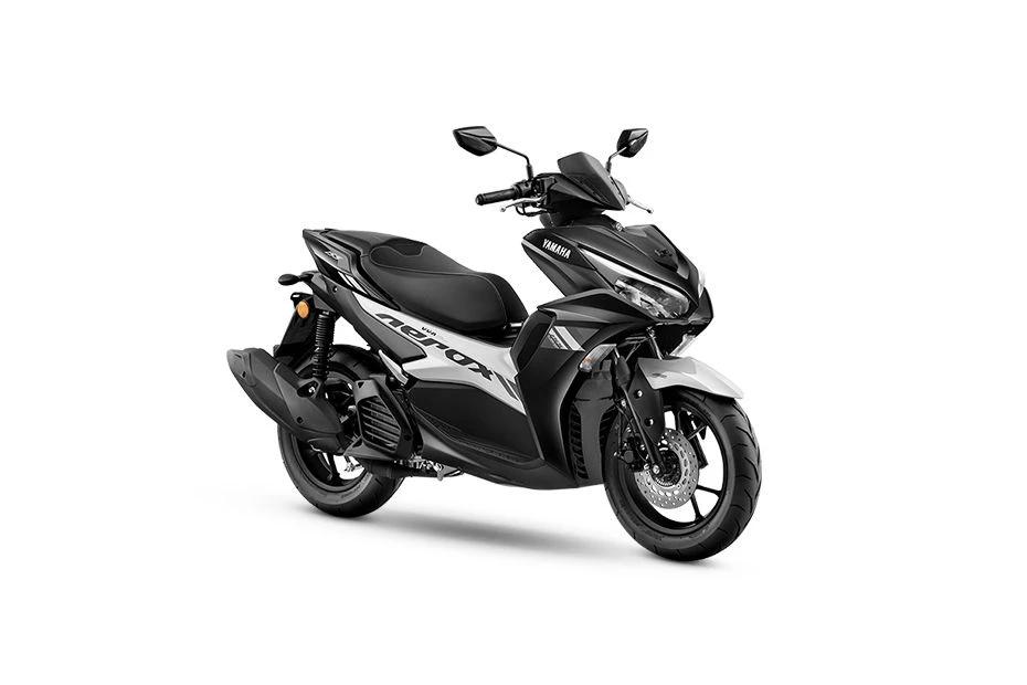 Yamaha Aerox 155 BS6 Metallic Black-1