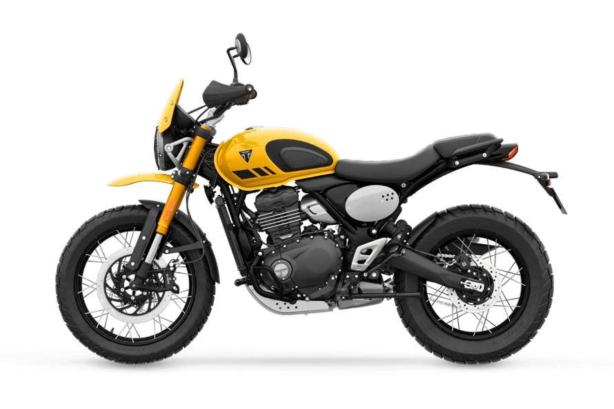 Triumph Scrambler 400 XC Racing Yellow