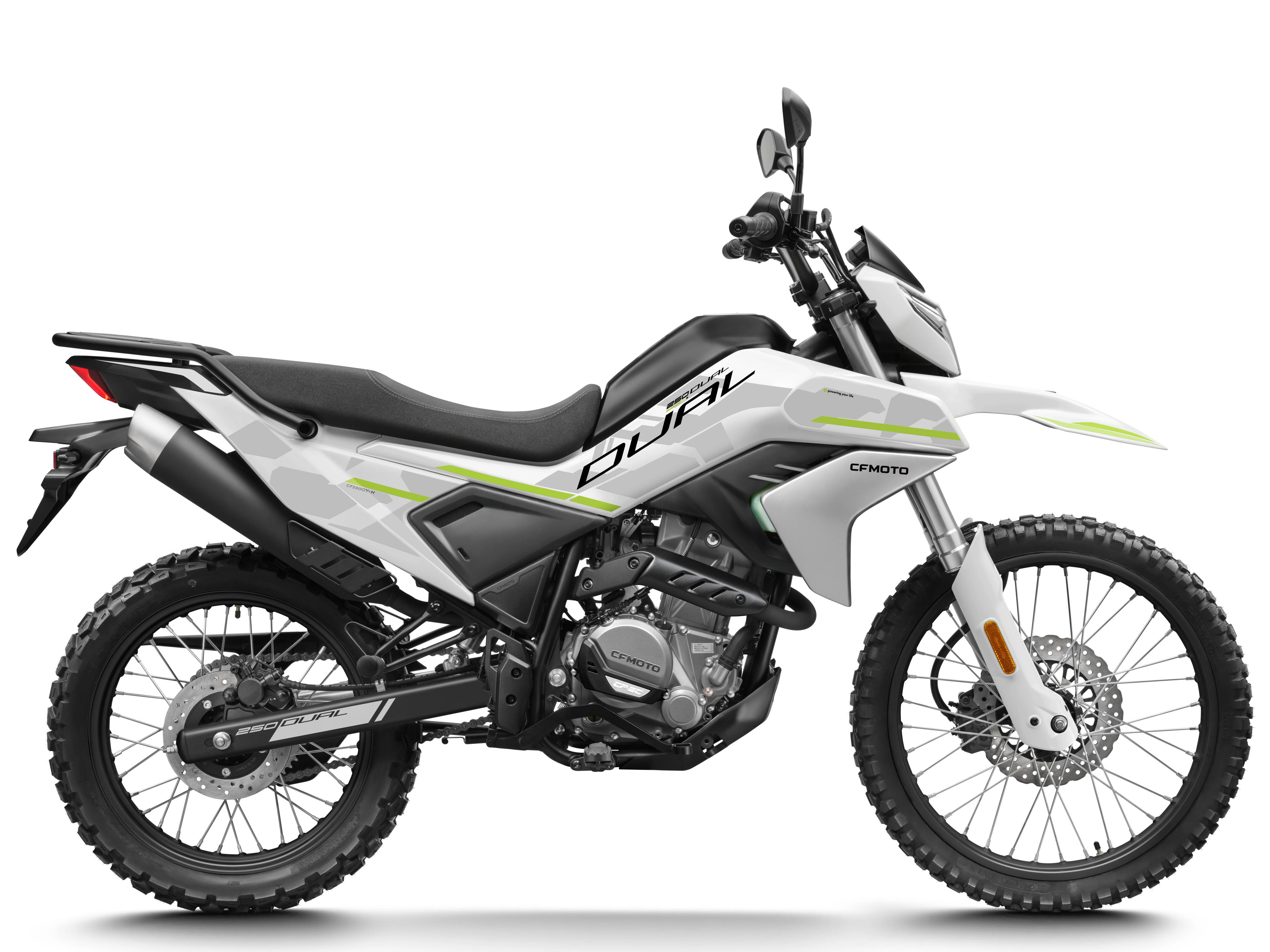CFMOTO 250 Dual Polar White
