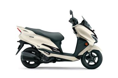 Suzuki Burgman 125 FI White