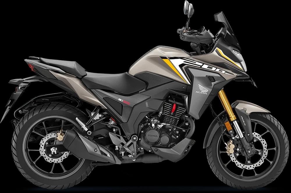 Honda NX200 Standard Matte Selene Silver Metallic