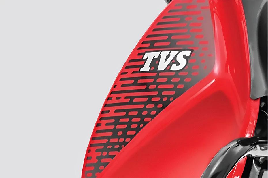 TVS XL100 Heavy Duty i-Touch Start Red-2