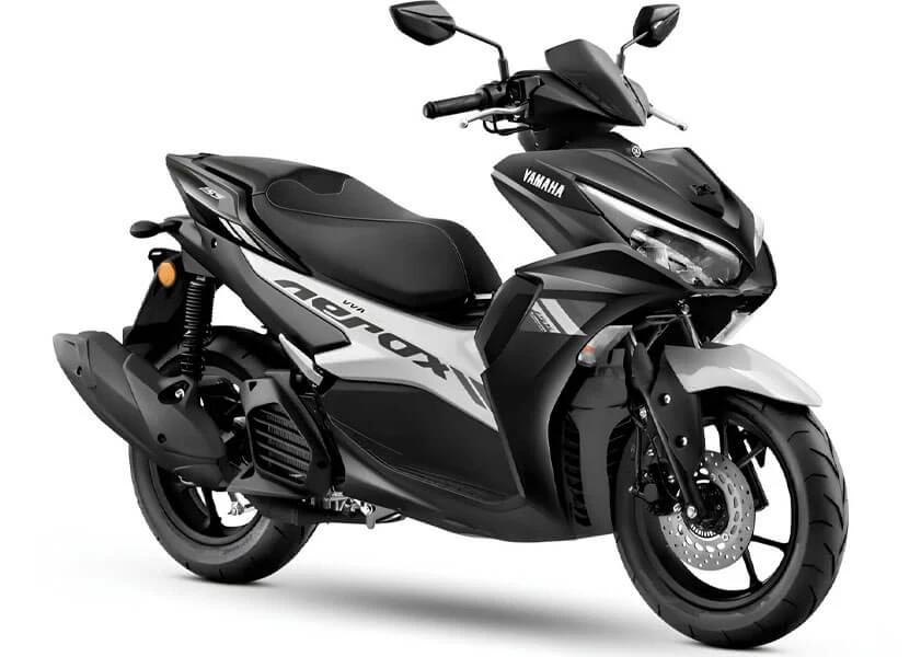 Yamaha Aerox 155 BS6 Metallic Black