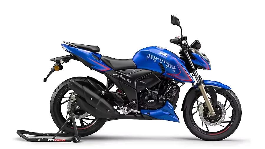 TVS TVS Apache RTR 200 4V RTFI BS6 Matte Blue