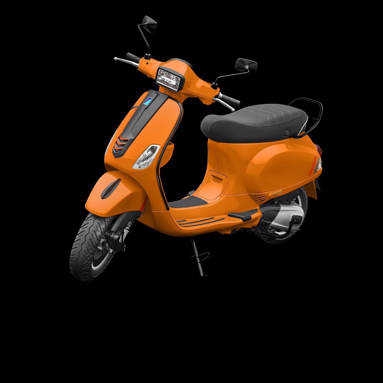 Vespa S 125 OBD II Stage B BS6 Glossy Orange