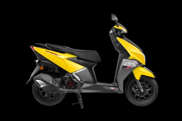 TVS Ntorq 125 Disc Yellow