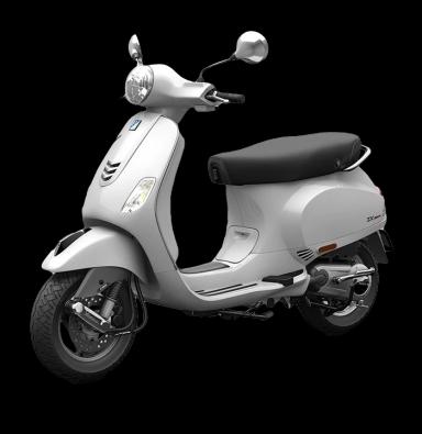 Vespa ZX 125 OBD II Stage B Pearl White