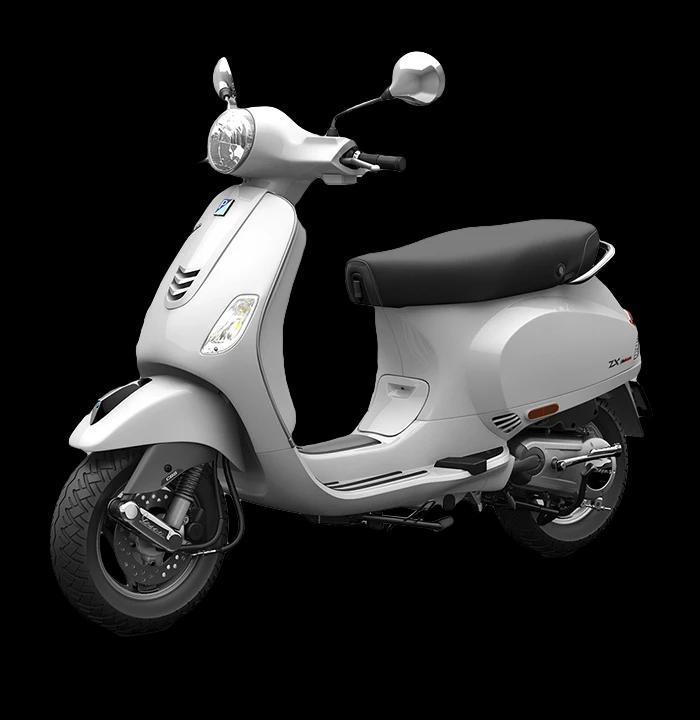 Vespa ZX 125 OBD II Stage B Pearl White