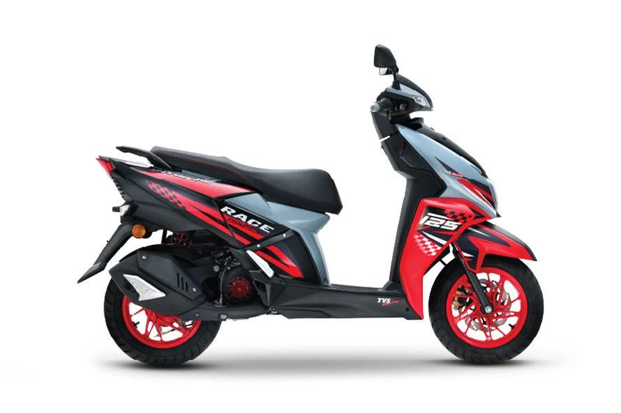 TVS Ntorq 125 RTFI BS6 Red-1