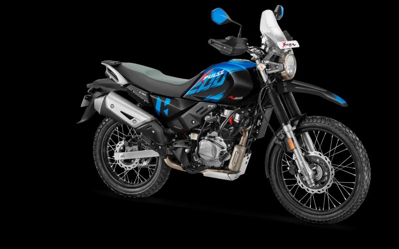 Hero XPulse 200 4V FI BS6 OBD II Techno Blue Metallic Black-1