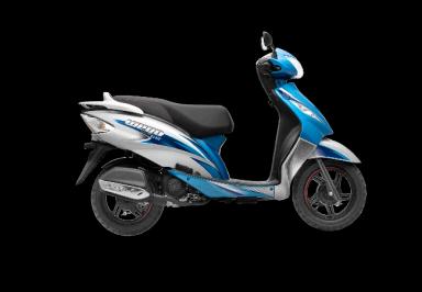 TVS Wego Fi Blue