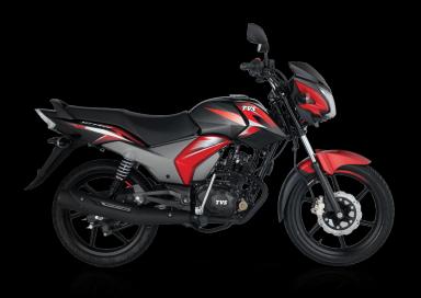TVS Stryker 125 New Edition Red Black