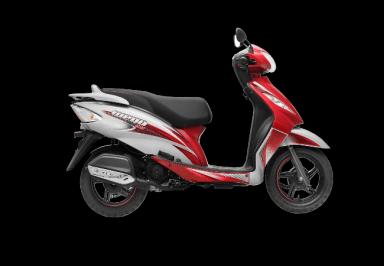 TVS Wego Fi Red