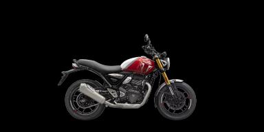 Triumph Speed 400 Racing Red / Pearl Metallic White