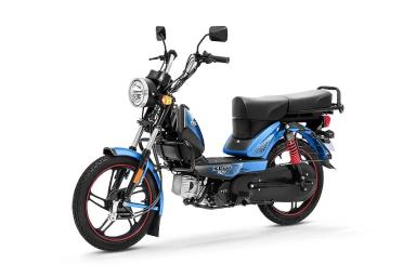 TVS XL100 Heavy Duty i-Touch Start Blue