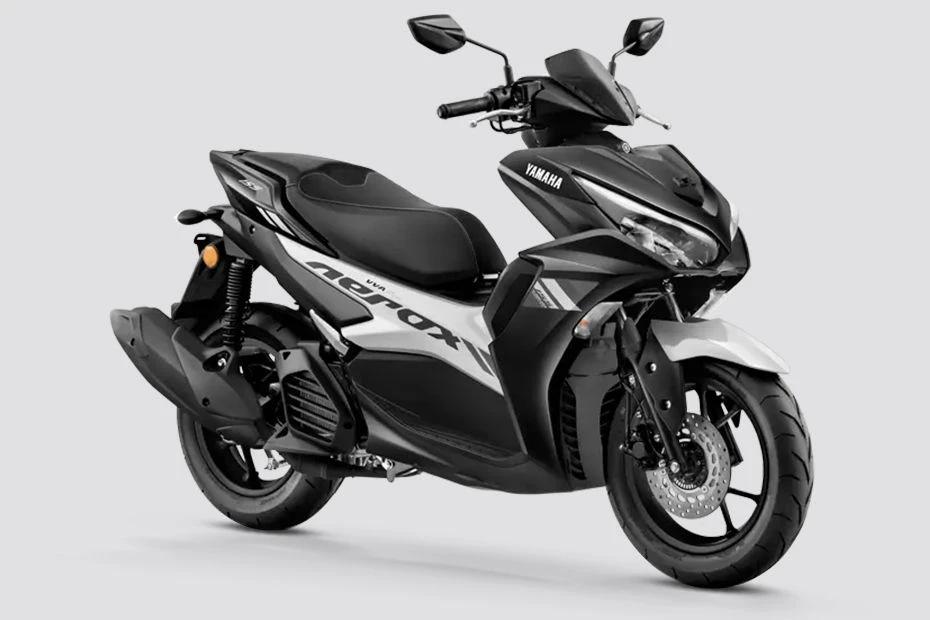 Yamaha Aerox 155 BS6 Metallic Black-2