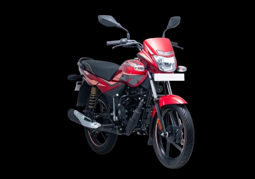 Bajaj Platina 100 ES BS6 Dyno Red