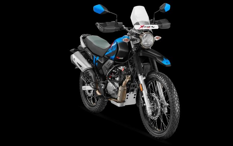 Hero XPulse 200 4V FI BS6 OBD II Techno Blue Metallic Black-2