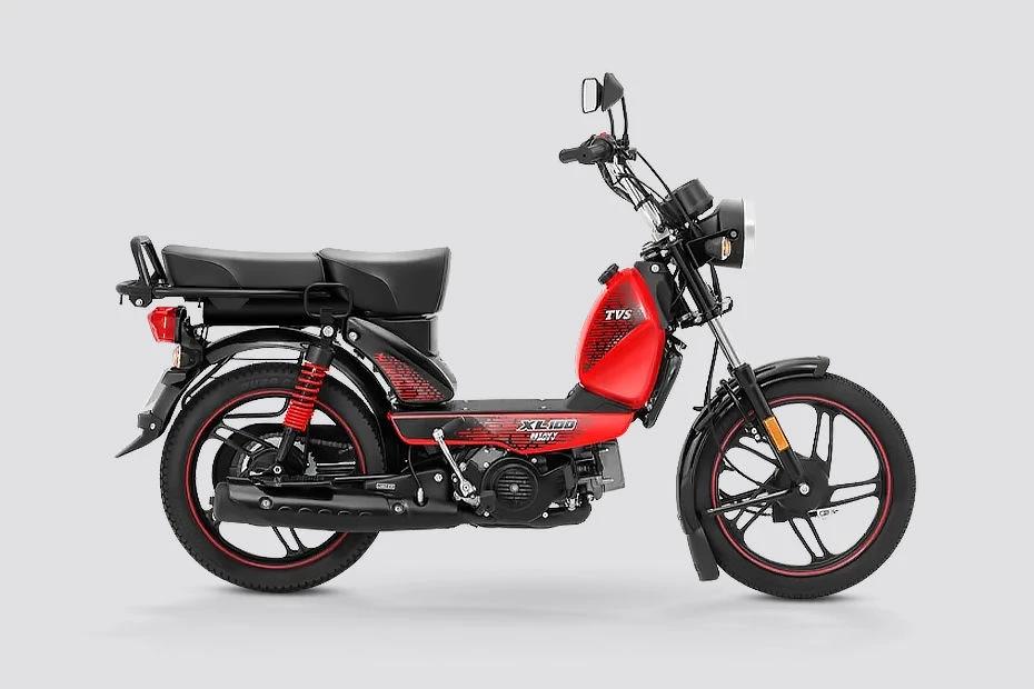 TVS XL100 Heavy Duty i-Touch Start Red-1