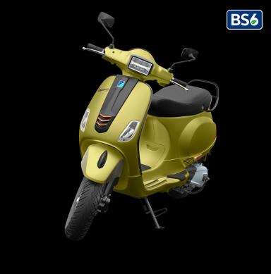 Vespa S 125 OBD II Stage B BS6 Olive Green