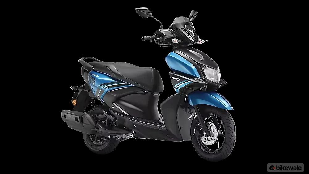 Yamaha RayZR 125 Hybrid Disc OBD-II Dlx Cyan Blue