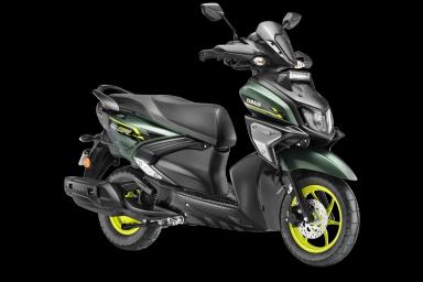 Yamaha RayZR 125 FI Street Rally Hybrid BS6 Street Rally Hybrid Premium Cyber Green