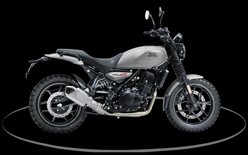 Royal Enfield Guerrilla 450 Analogue Smoke Silver-1