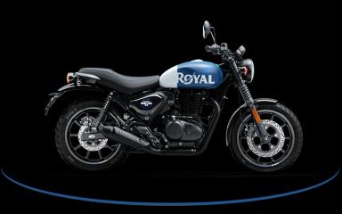 Royal Enfield Hunter 350 Rebel Blue
