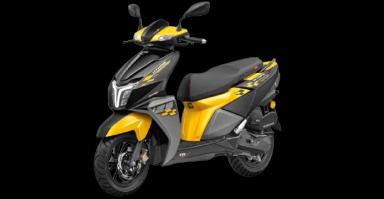 TVS Ntorq 125 RTFI BS6 Yellow